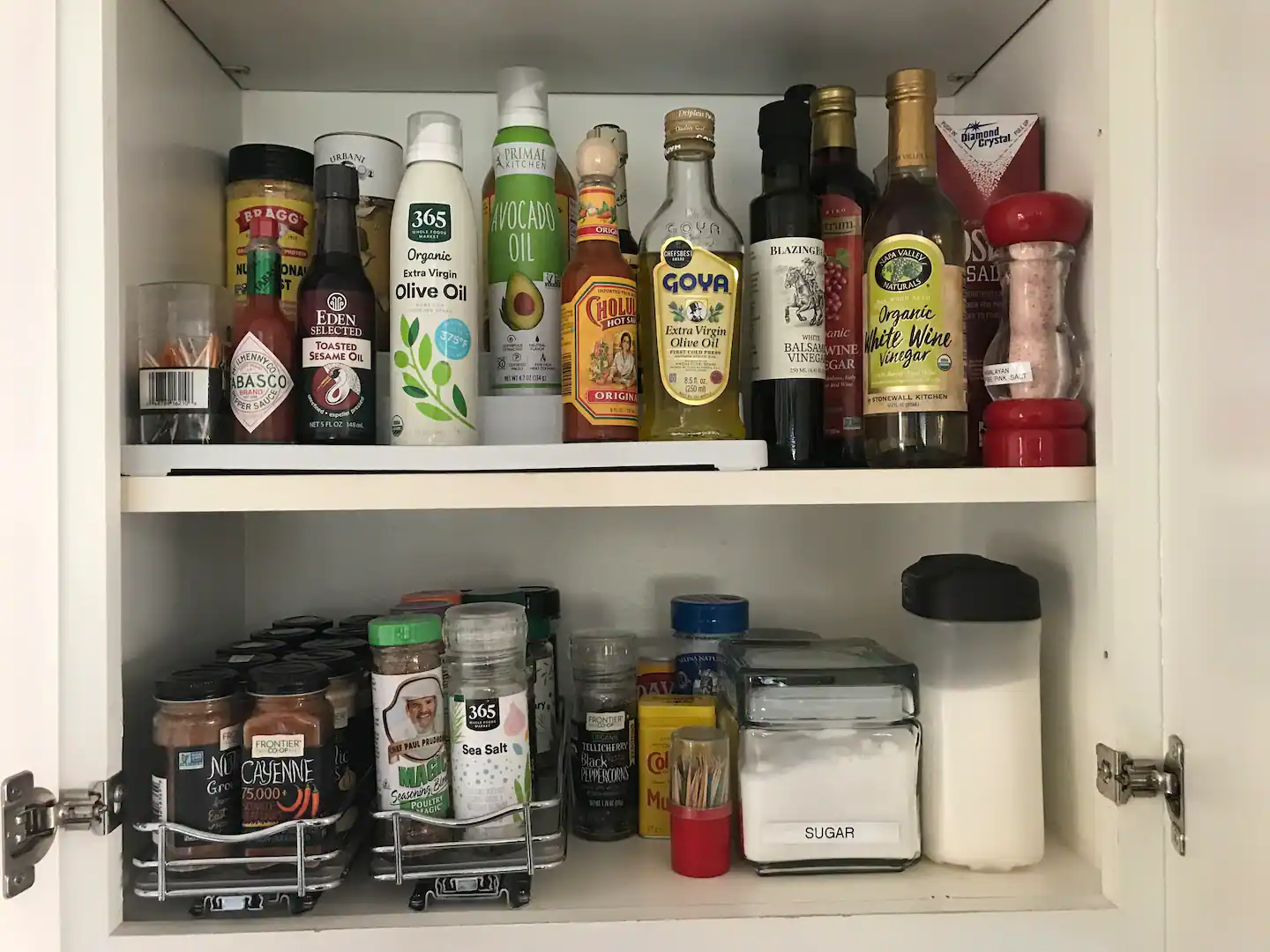 You’ll discover no shortage of your favorite spices and condiments.