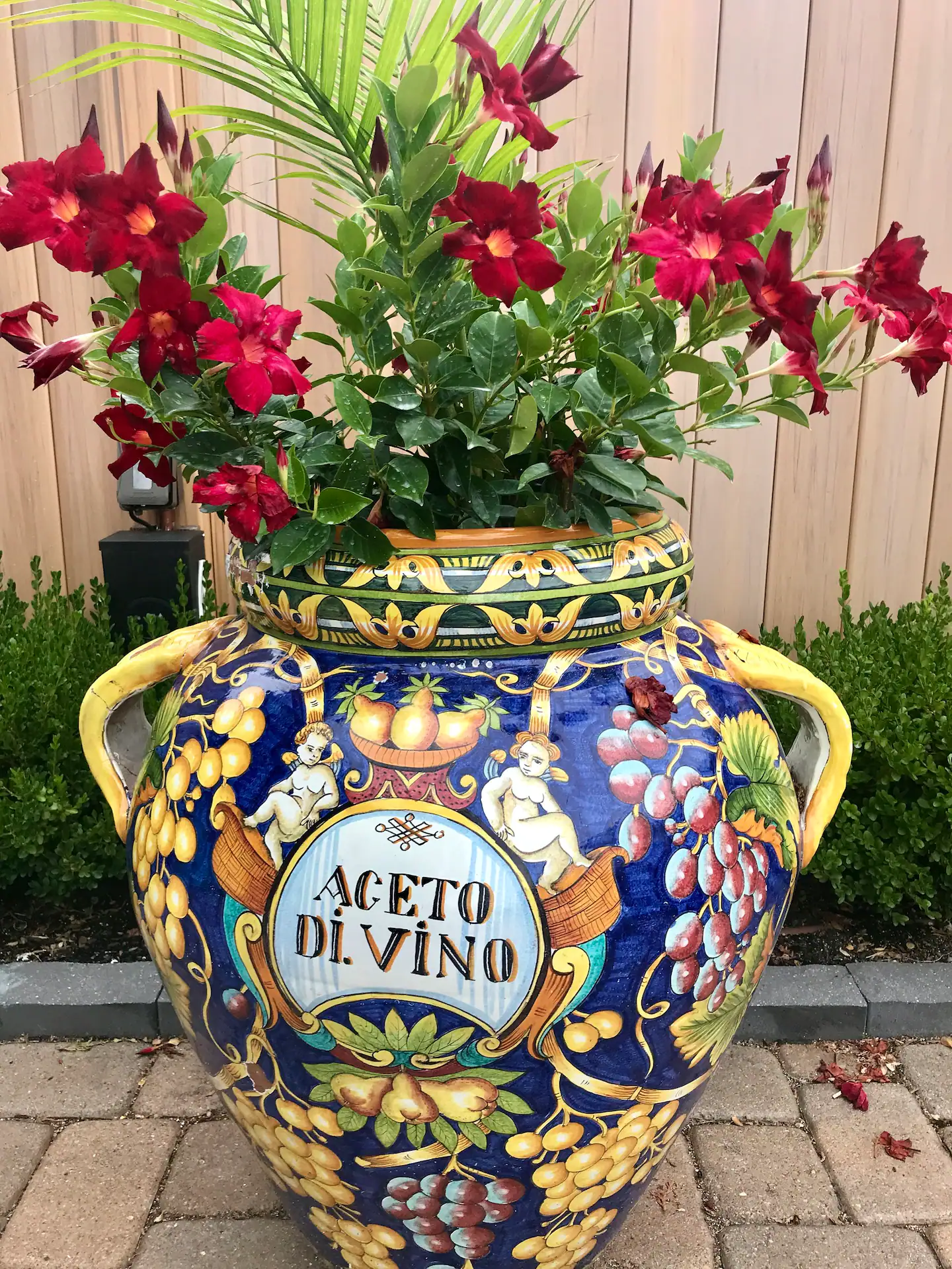 We brought this back from Italy.